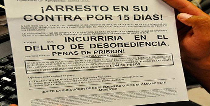 Buscan poner un alto a cobranza extrajudicial ilegal en CDMX