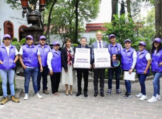 Llega la campaña “Contigo Avanzamos” a Coyoacán