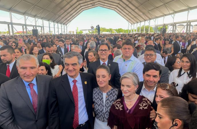 Ahora se va Sheinbaum a la toma de protesta de Américo Villareal como Gobernador de Tamaulipas