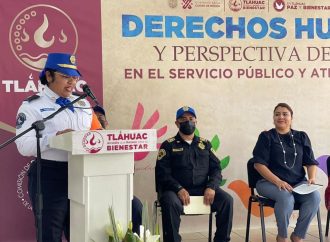 Dan capacitación a policía Tláhuac en materia de equidad y DH