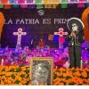 Recuerdan con altar a los muertos en el Senado