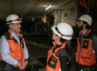 Supervisa GCDMX avances de L1 del Metro