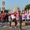 La marcha por la mañana y su movilización