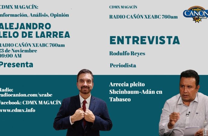 El corporativismo de Sheinbaum en CDMX; Magacín en radio, 23 de noviembre de 2022