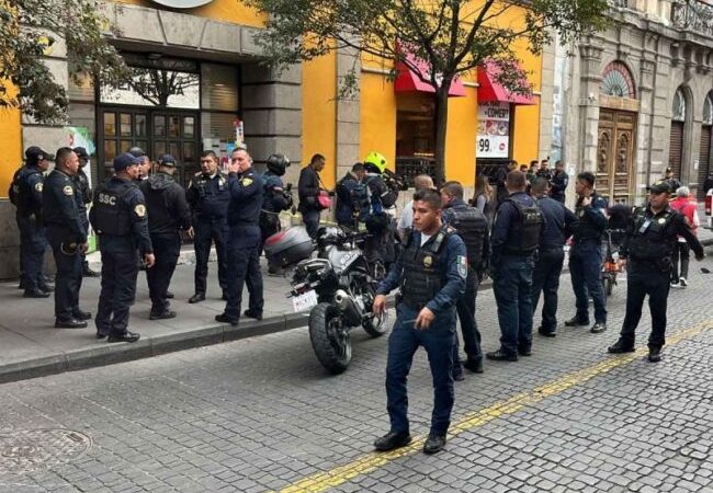 Balacera en el Centro Histórico deja 3 heridos