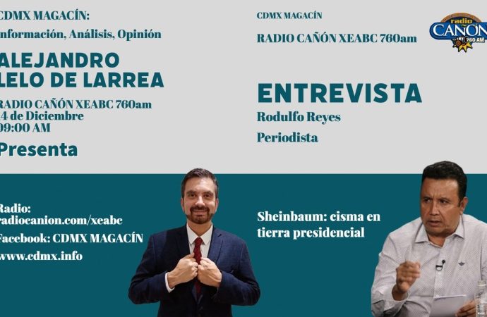 Sheinbaum: cisma en tierra presidencial, hoy, en CDMX Magacín Radio