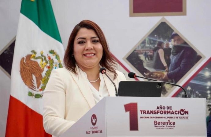 Alcaldesa de Tláhuac brinda su Primer Informe de Gobierno al Pueblo