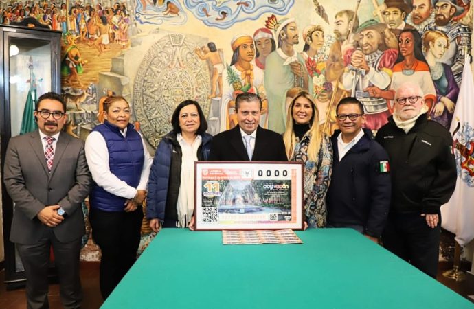 Conmemoran 500 años de Coyoacán con billete de Lotería