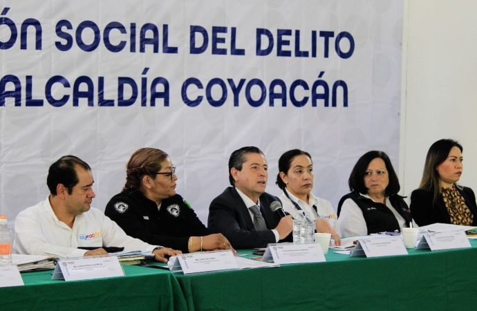 Destaca Coyoacán reducción de índices de inseguridad en 43%