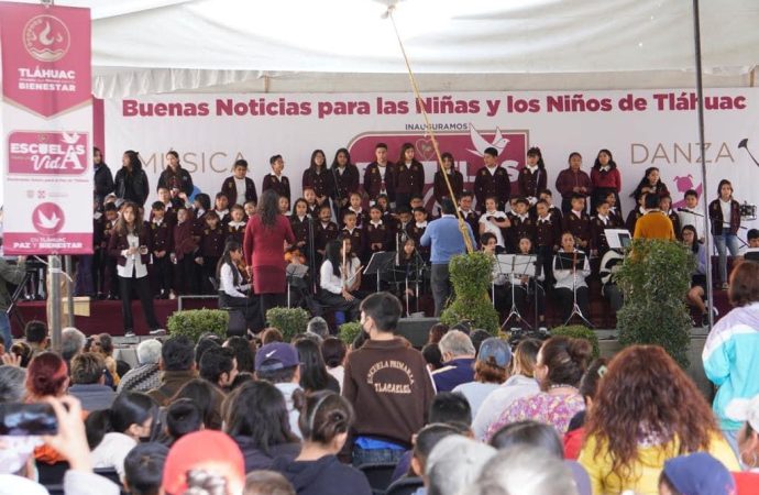 Gobierno de Tláhuac apuesta por el desarrollo humano de la niñez y crea escuelas para la vida