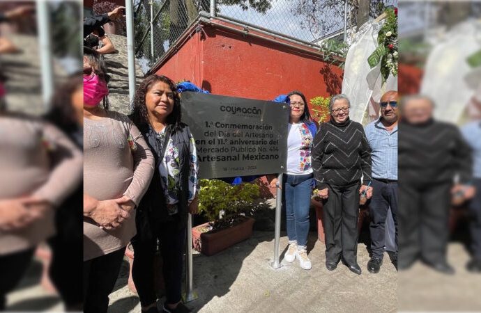 Conmemoran el “Día del Artesano” en Coyoacán