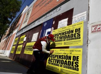 Coloca Alcaldía Coyoacán sellos de suspensión de actividades al Colegio Carmel