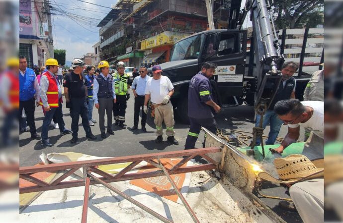 Coyoacán atiende emergencia en Mercado de Pedregal de Santa Úrsula