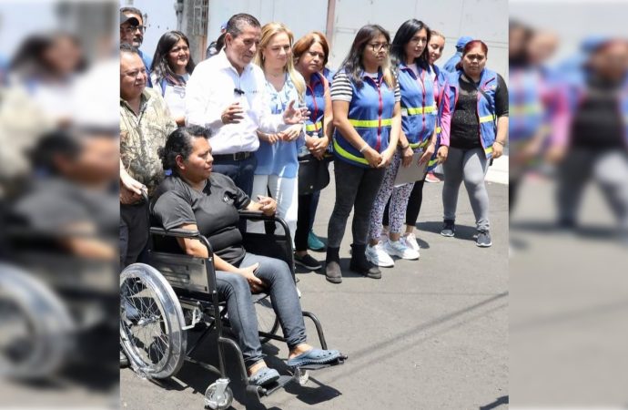 Coyoacán brinda mantenimiento y reparación gratuita para sillas de ruedas