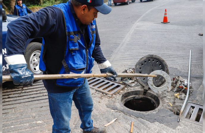 En ÁO se han desazolvado casi 10 km de drenaje sólo este año