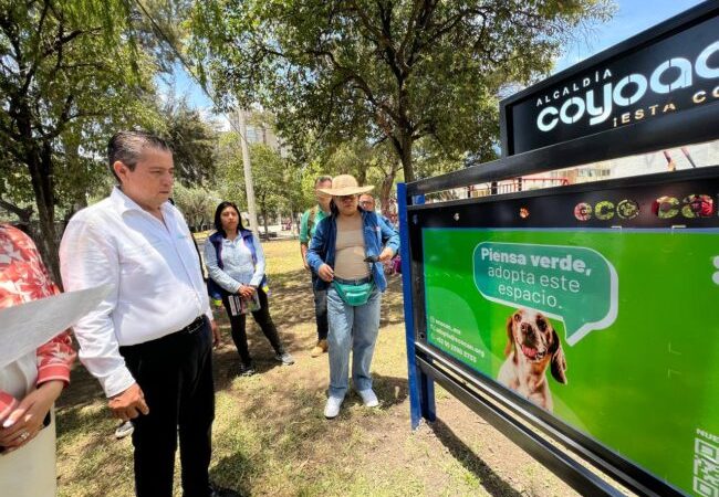 Instala Alcaldía Coyoacán biodigestor orgánico para mascotas