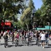 Inauguran con éxito Paseo Ciclista en Coyoacán