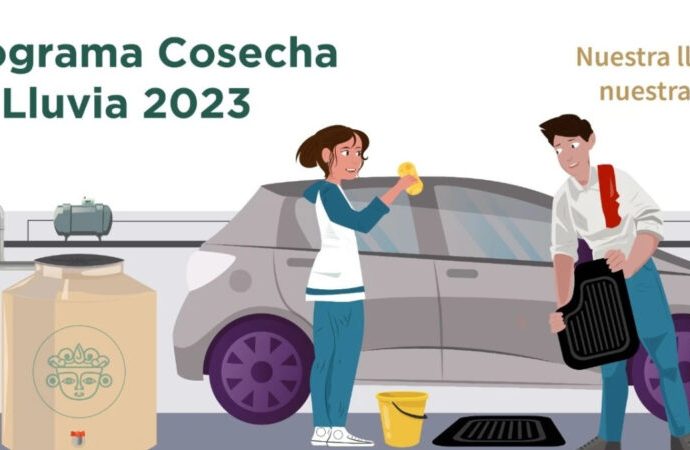 Anuncia GCDMX programa de cosecha de lluvia 2023