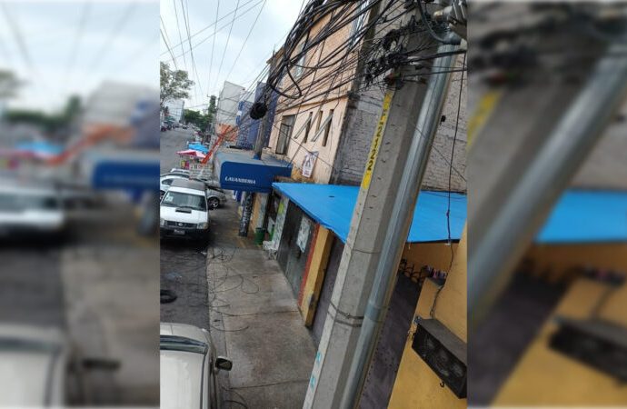 Retira Alcaldía Coyoacán 130 kg de cable en desuso