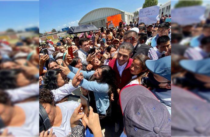 Omar García Harfuch inicia en Tláhuac recorridos como aspirante a coordinador de Defensa de la Transformación