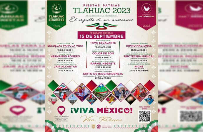 Ven a dar el Grito de Independencia en Tláhuac