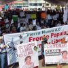 Clara Brugada busca respaldo en Tláhuac, pero evento no conquista a la población