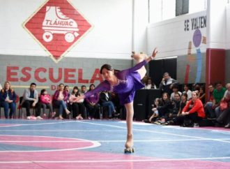 Alcaldesa de Tláhuac inaugura escuela de patinaje