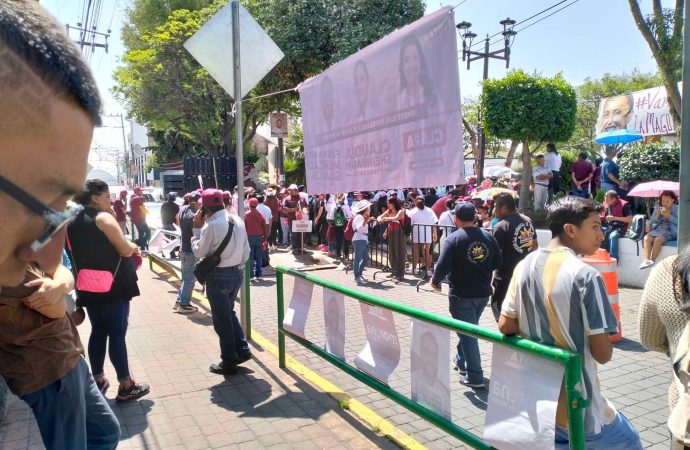 Candidatos de Morena en La Magdalena le fallan a Sheinbaum