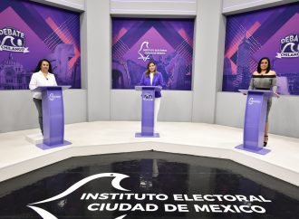 Gana el debate Margarita Saldaña; inmune a las agresiones de Morena y MC