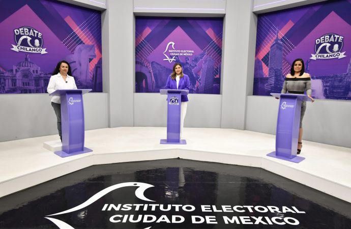 Gana el debate Margarita Saldaña; inmune a las agresiones de Morena y MC