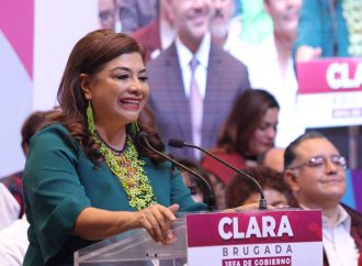 Clara Brugada asegura que arrasará en los próximos comicios