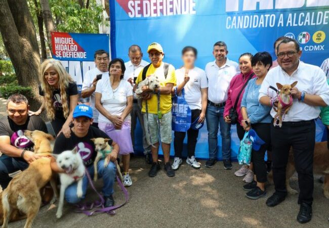 Va Tabe por red y consejo animalista en Miguel Hidalgo