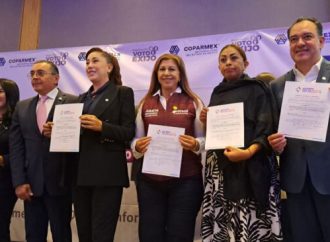 Juanita Carrillo firma con COPARMEX el Acuerdo por un México con Desarrollo Inclusivo