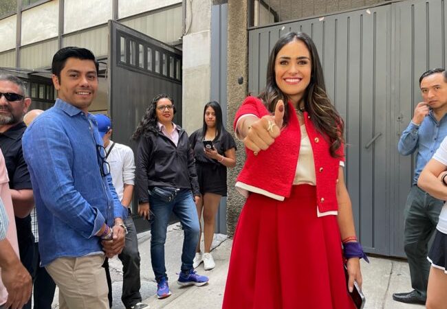 Ale Rojo de la Vega, celebra que la población de la alcaldía Cuauhtémoc salga a votar