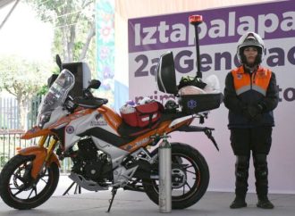 Iztapalapa pone en marcha segunda generación de motoambulancias