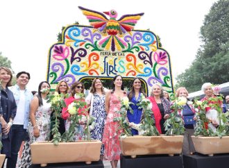 Lía Limón volvió a hacer grande la Feria de las Flores de San Ángel