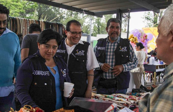 Tlalpan impulsa la economía local con feria de cooperativas y emprendedores locales