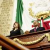 Reconoce Congreso al Poder Judicial con leyenda en letras de oro