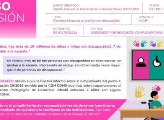 Urgente implementar un sistema de cuidados inclusivo: INFO CDMX