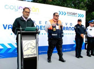 Se refuerza seguridad en Coyoacán por temporada vacacional