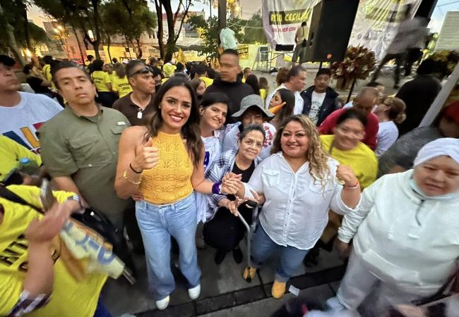 Ale Rojo logró el respaldo mayoritario para convertirse en alcaldesa de la Cuauhtémoc: Rita Cecilia Contreras