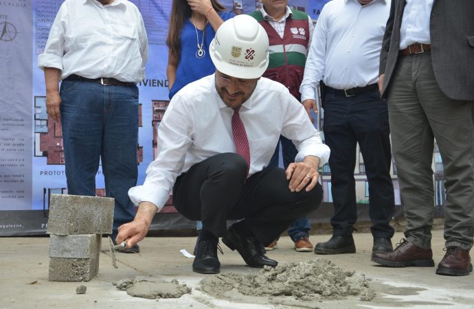 Batres inicia ahora construcción en la zona de Coyoacán