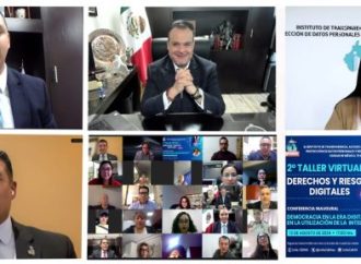 Inaugura  INFO CDMX taller virtual “derechos y riesgos digitales”