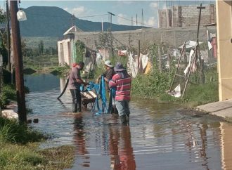 Panistas exigen a Batres atender inundaciones en Tláhuac